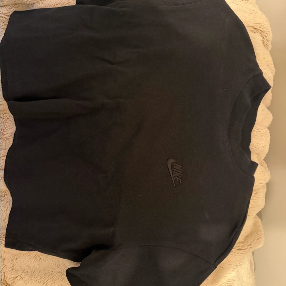 Nike Black Crop Top